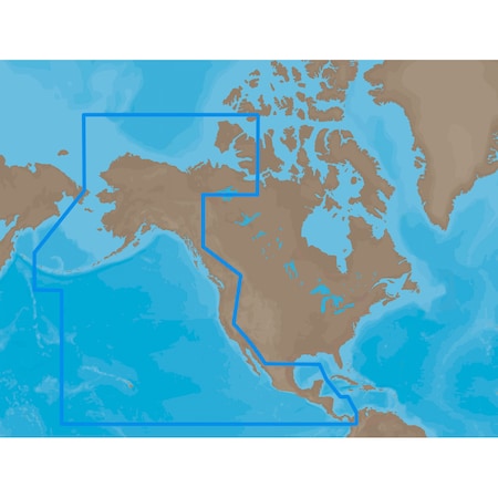 C-Map MAX NA-M035 - Pacific Coast Card NA-M035SDCARD